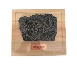 Replica of The Lion and Bull Combat Moulded  Relief In Persepolis Persian Art